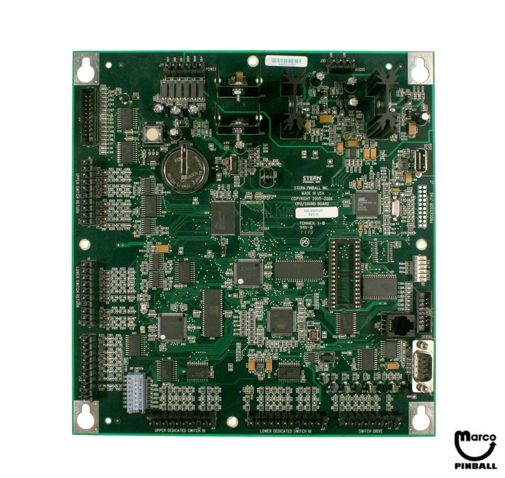 CPU / Sound Board Stern S.A.M. System