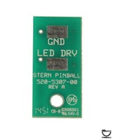 LED display board Stern single 520-5307-03