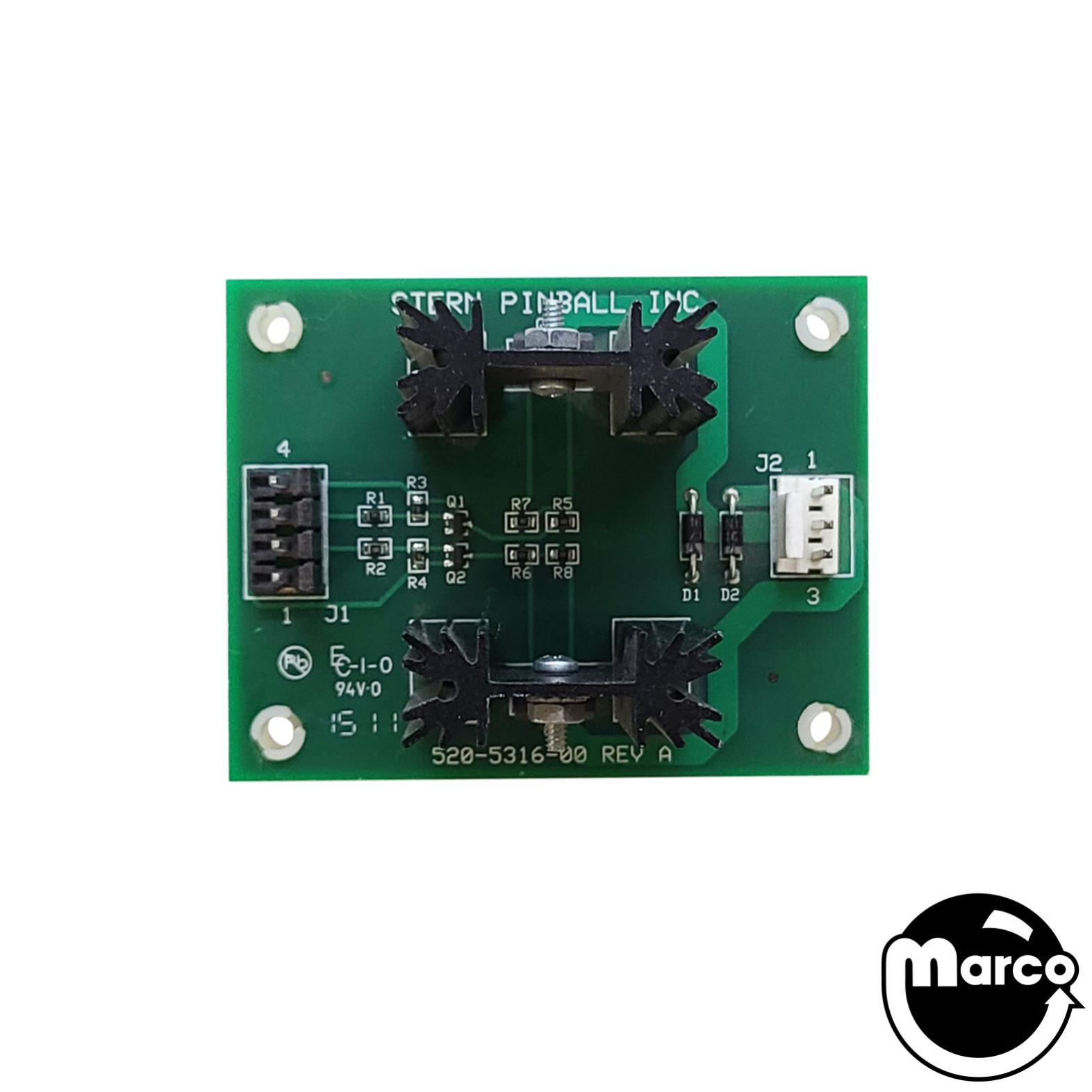 Magnet Power Driver Board for Rolling Stones (STERN)