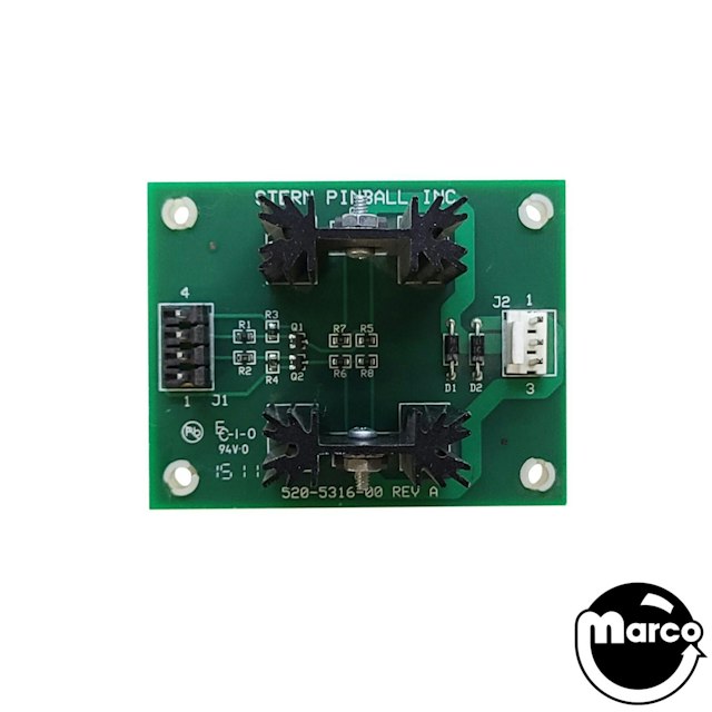 Magnet Power Driver Board for Rolling Stones (STERN)