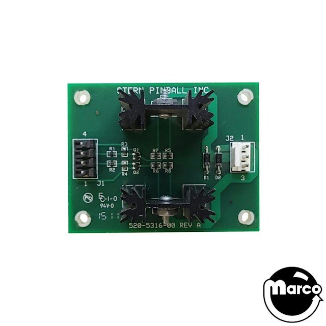 Magnet Power Driver Board for Rolling Stones (STERN)
