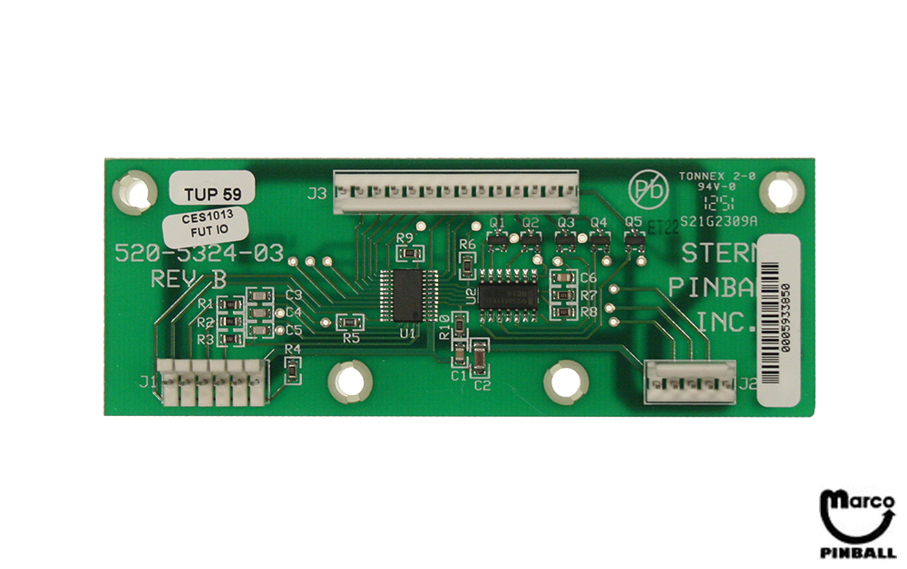 LED lamp board Stern 3 bank