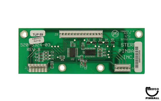 LED lamp board Stern 3 bank