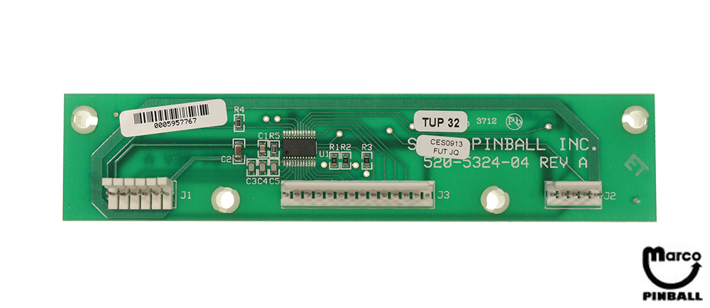 LED lamp board Stern 4 bank