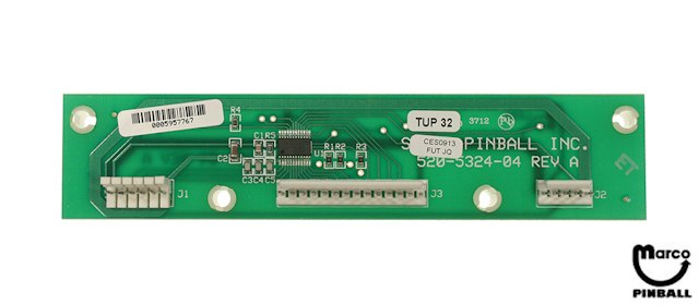 LED lamp board Stern 4 bank
