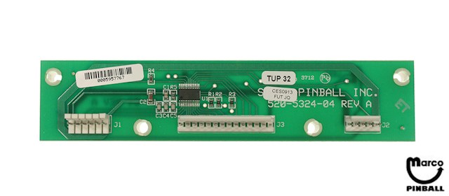 LED lamp board Stern 4 bank