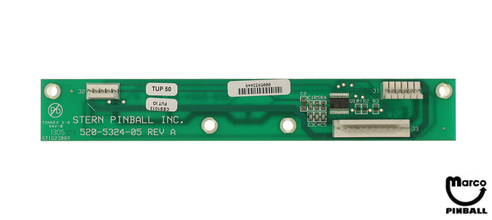 LED lamp board Stern 5 bank