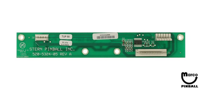 LED lamp board Stern 5 bank