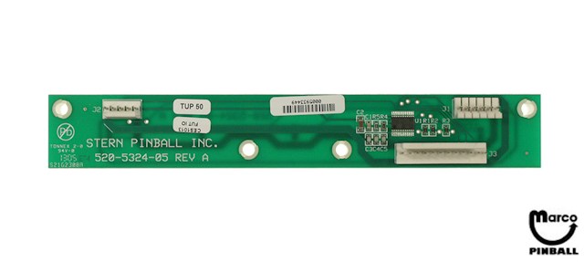 LED lamp board Stern 5 bank