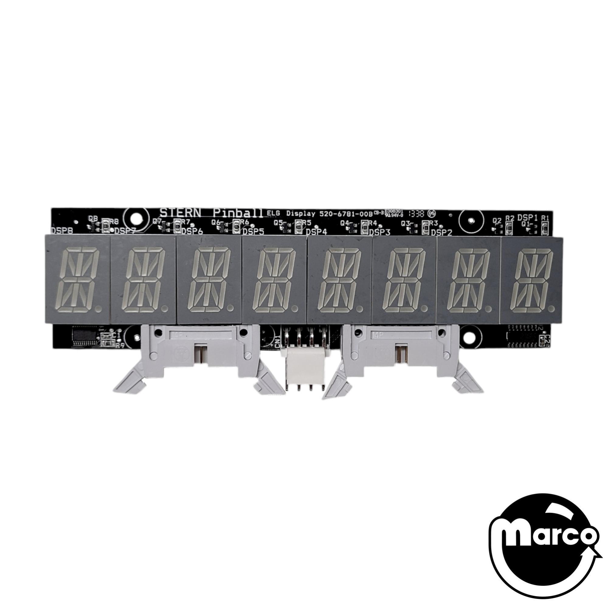 ELG The Pin™ 8 digit LED score display