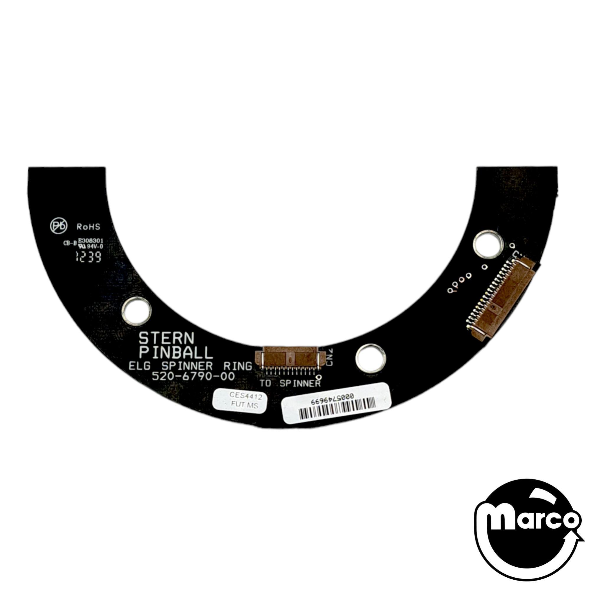 ELG Spinner Ring Moon (STERN) The Pin LED Lamp Board