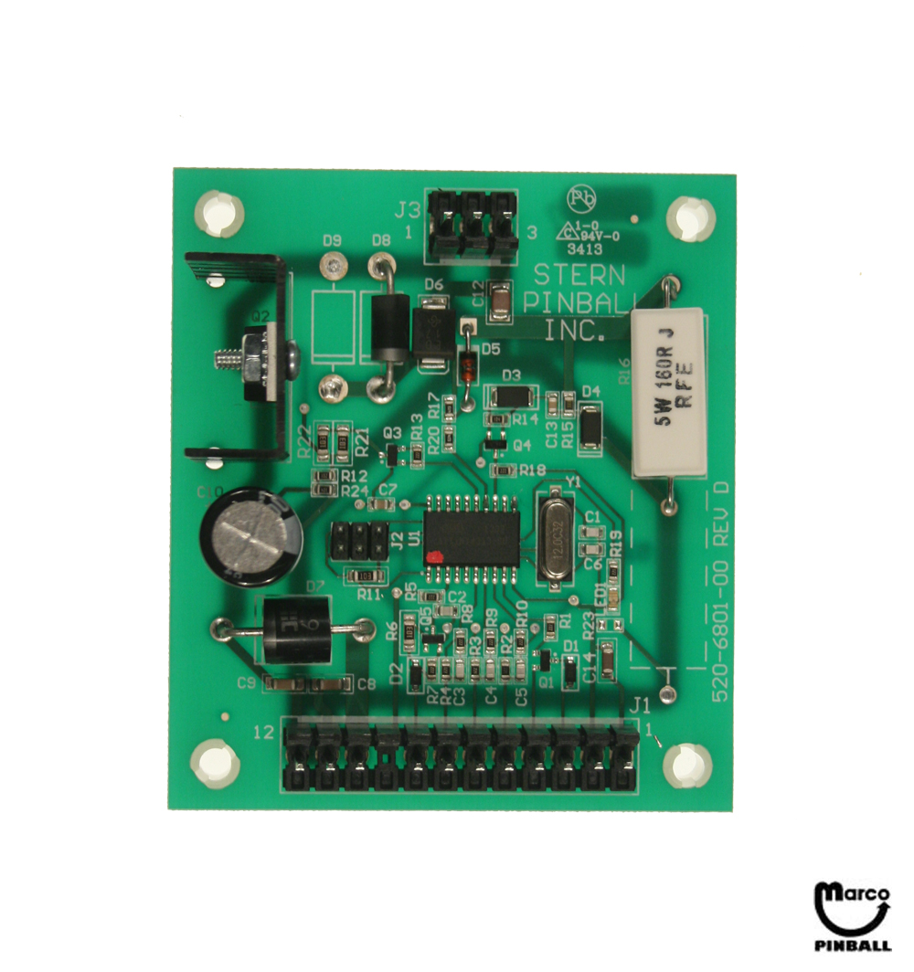 520-6801-00 - METALLICA LE PREMIUM (Stern) Magnet processor board