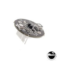 Rollover LED star button board Stern