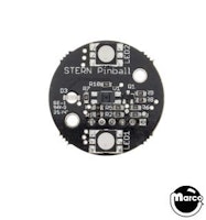 Rollover LED star button board Stern RGB
