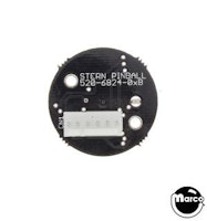 Rollover LED star button board Stern RGB