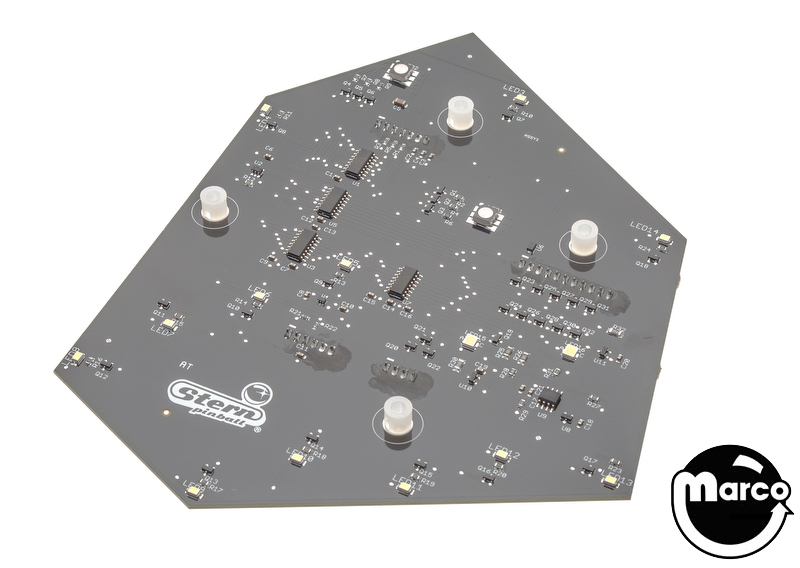 GHOSTBUSTERS (Stern) LED board center playfield