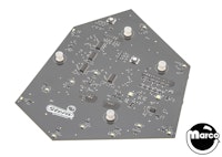GHOSTBUSTERS (Stern) LED board center playfield