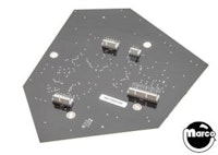 GHOSTBUSTERS (Stern) LED board center playfield