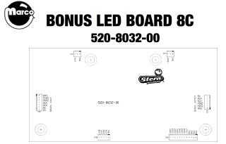 IRON MAIDEN PRO (Stern SPI) LED board Bonus