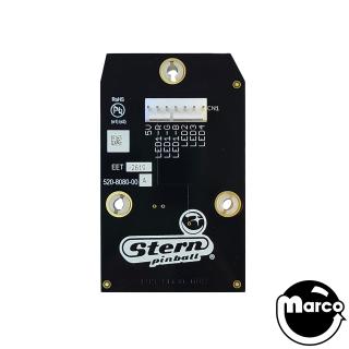 Mid Upper LED Board for MUNSTERS (Stern)