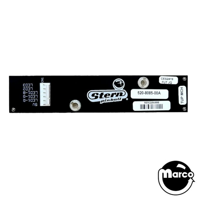 LED board Stern upper left