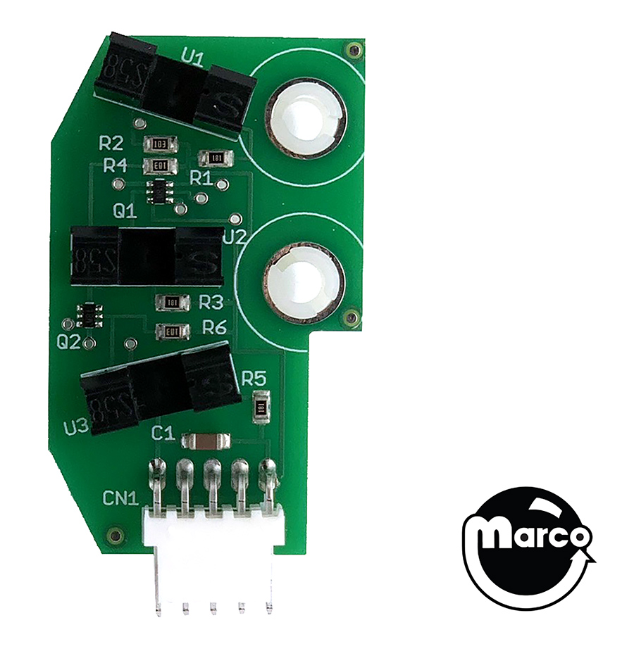 ELVIRA'S HOH (Stern) 3-Gap Opto Board