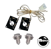 Pushbutton LED Kit - white