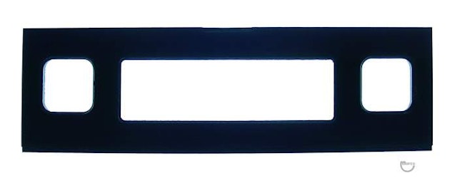 Speaker / Display panel Stern black wood
