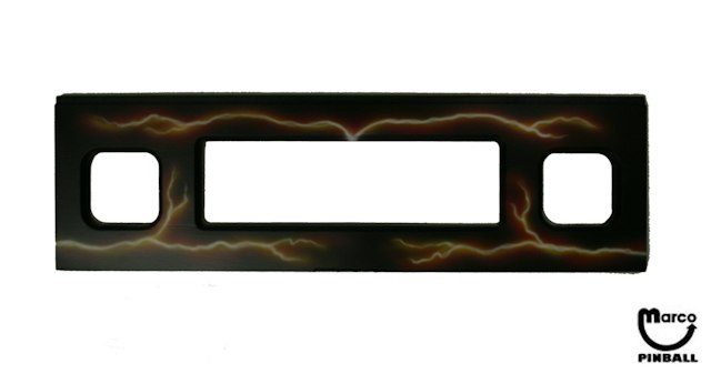 AC/DC (Stern) Custom speaker panel red/yellow