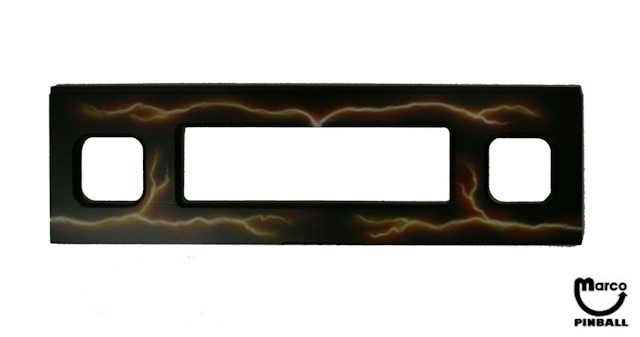 AC/DC (Stern) Custom speaker panel red/yellow