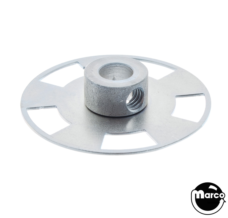 Flat spinner encoder wheel
