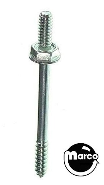 Post stud #6 x 2 inch wood screw