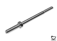 Post stud 6-32 x 2-3/8 inch 8-32 top
