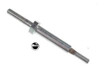 Bumper post 10-32 x 2-1/2 inch 8-32 stud
