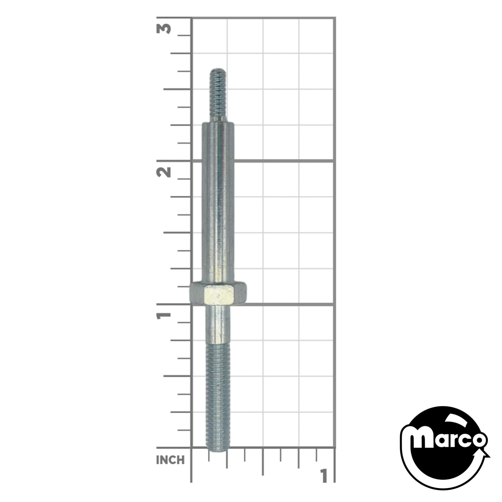 530-5332-03 - Bumper post 10-32 x 2-1/2 inch 6-32 stud - Marco