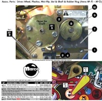 MONOPOLY (Stern) Driven wheel