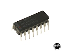 IC - 16 pin DIP sync. 4-bit counter 74HC161