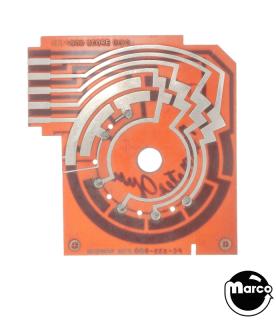 Contact plate pcb Midway score disc
