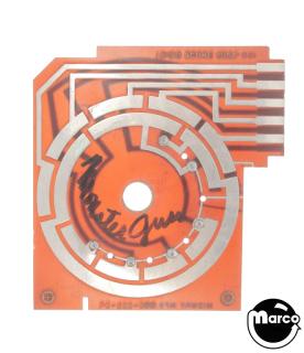 Contact plate pcb Midway score disc