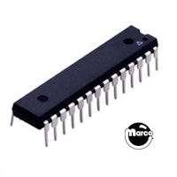 IC - 28 pin DIP slim .3 inch SRAM HM3-65764K-5