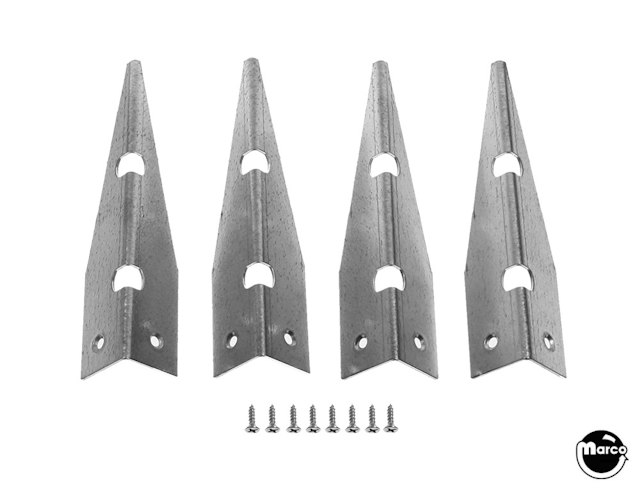 Cabinet protectors - 12 gauge metal spacer set 4