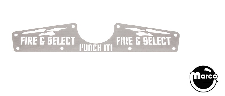 STAR TREK (Stern) Lockbar name plate