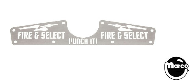 STAR TREK (Stern) Lockbar name plate