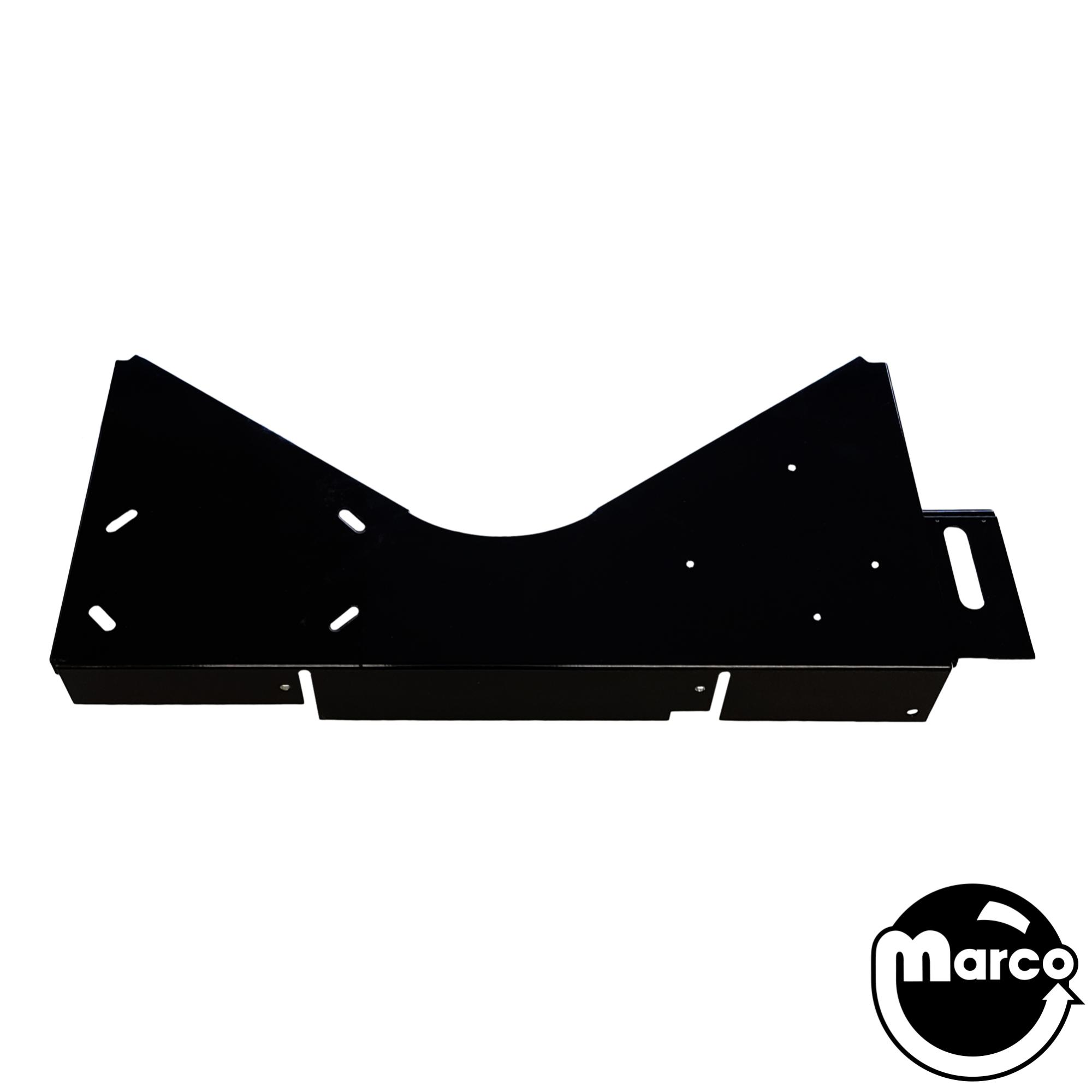 Arch - playfield apron (Stern) metal gloss black with card holder