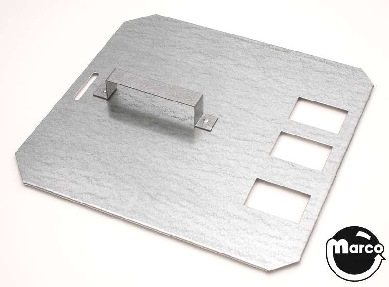 Cashbox lid - metal with handle