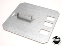 Cashbox lid - metal with handle