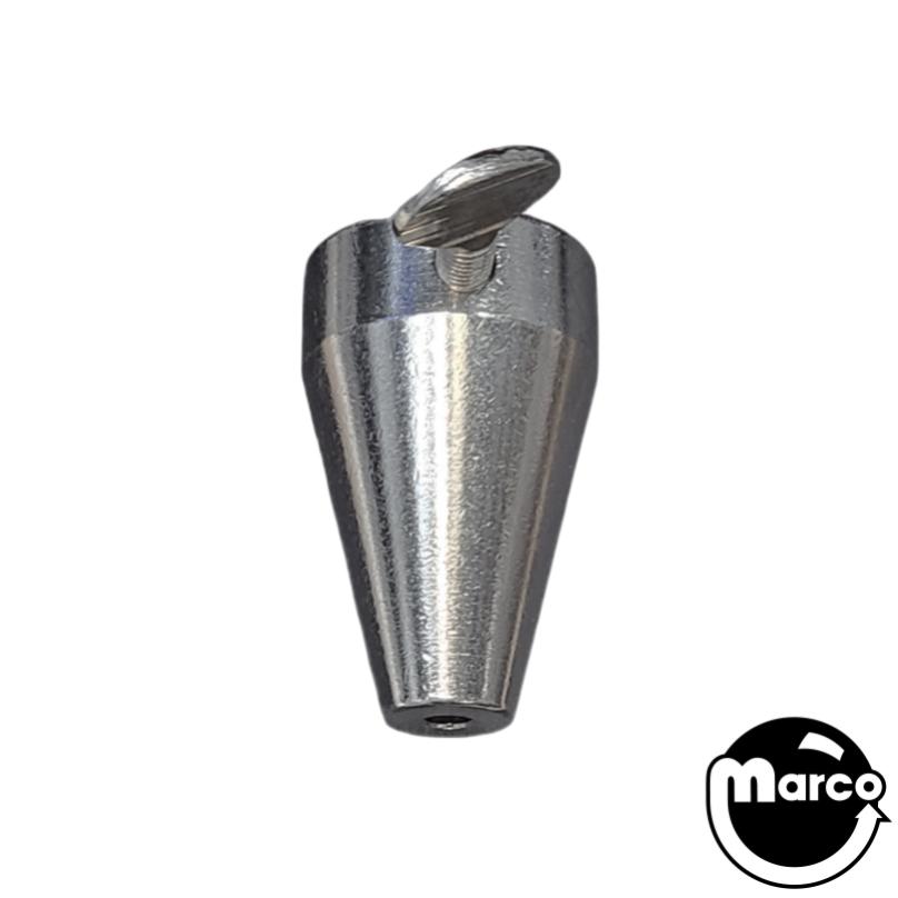 Plumb bob - nickel plated