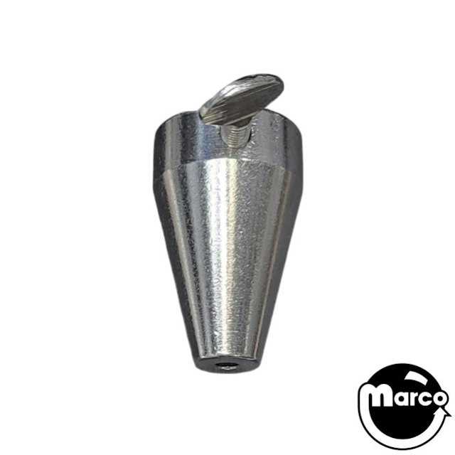 Plumb bob - nickel plated