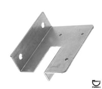 Bracket - fluorescent left