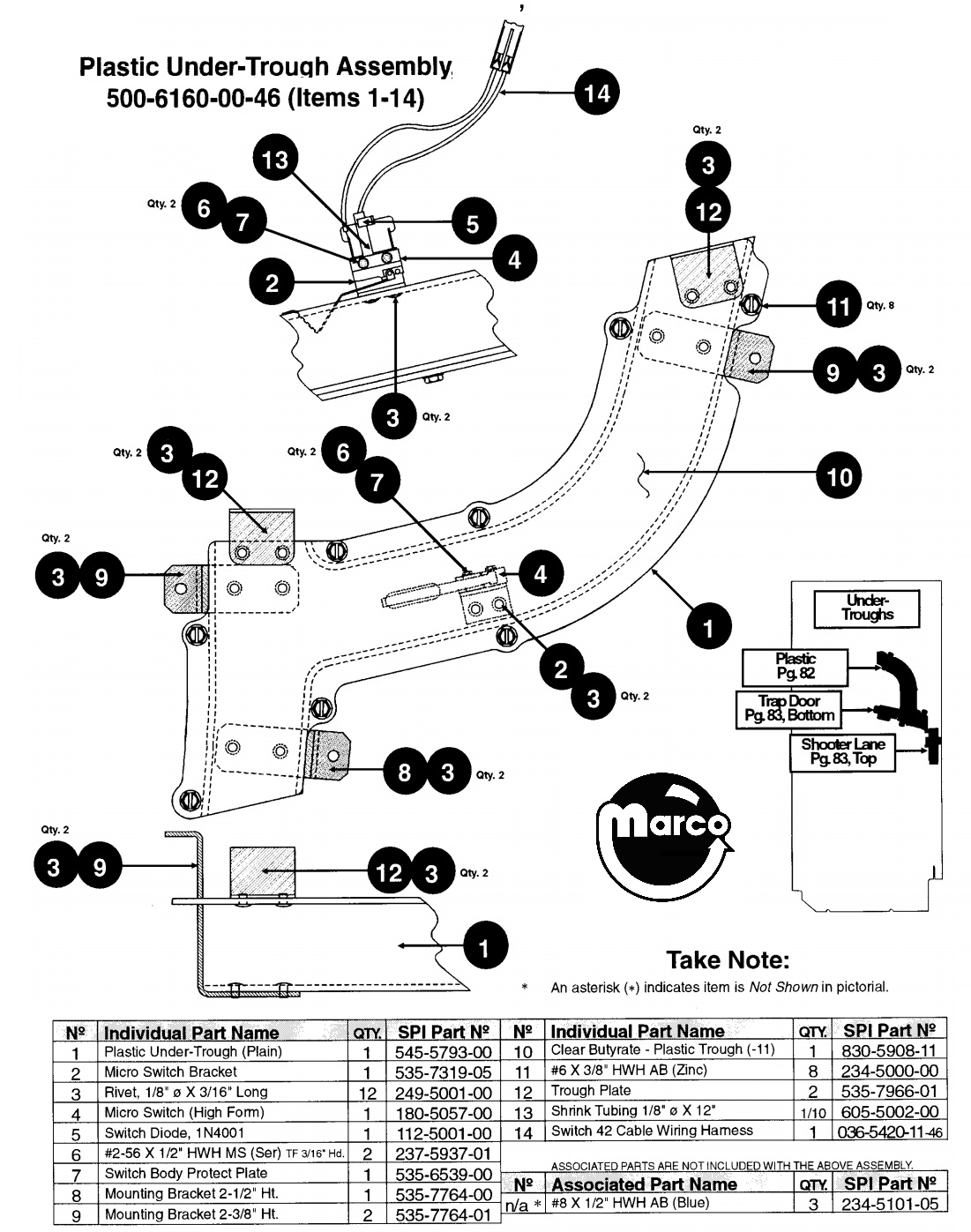 X-FILES (Sega) Ramp subway bracket 2-3/8 inch